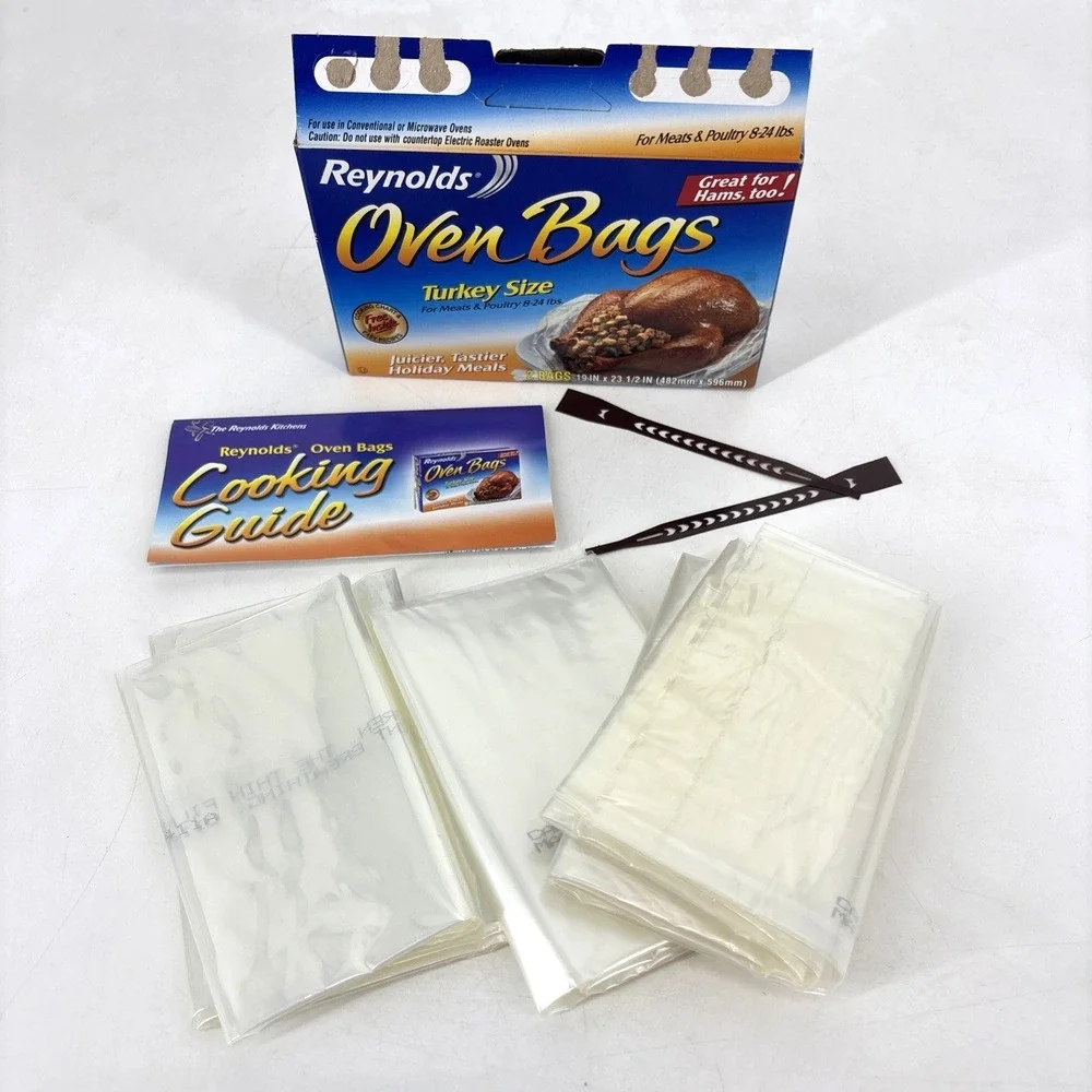 Discontinued‎ Reynolds Kitchens Turkey Size Oven Bags, Holds 24 Pounds, 3 Count